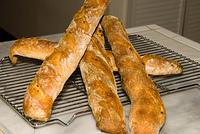 Auvergne Rye Baguette with pancetta, from Daniel Leader's "Local Breads"

20070907-19.26.15